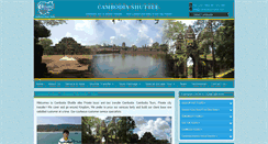 Desktop Screenshot of cambodiashuttle.com